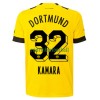 Maillot de Supporter BVB Borussia Dortmund Kamara 32 Domicile 2022-23 Pour Homme